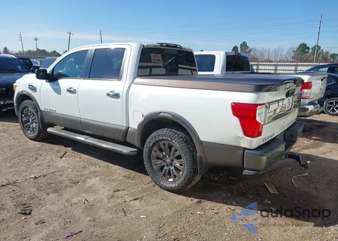 2017 Nissan Titan Platinum Reserve из США, поврежденный, VIN 1N6AA1E5XHN502635